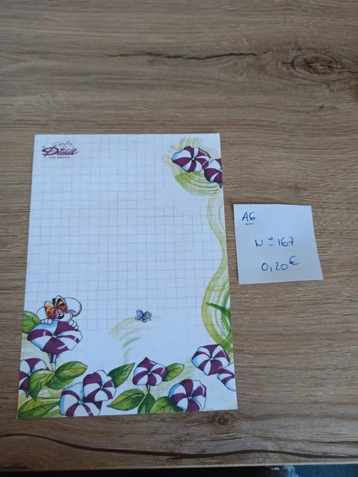 Feuille Diddl A6 167 0,20€