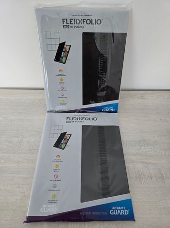 Lot de 2 portfolios Ultimate Guard Flexxfolio 360 Noir