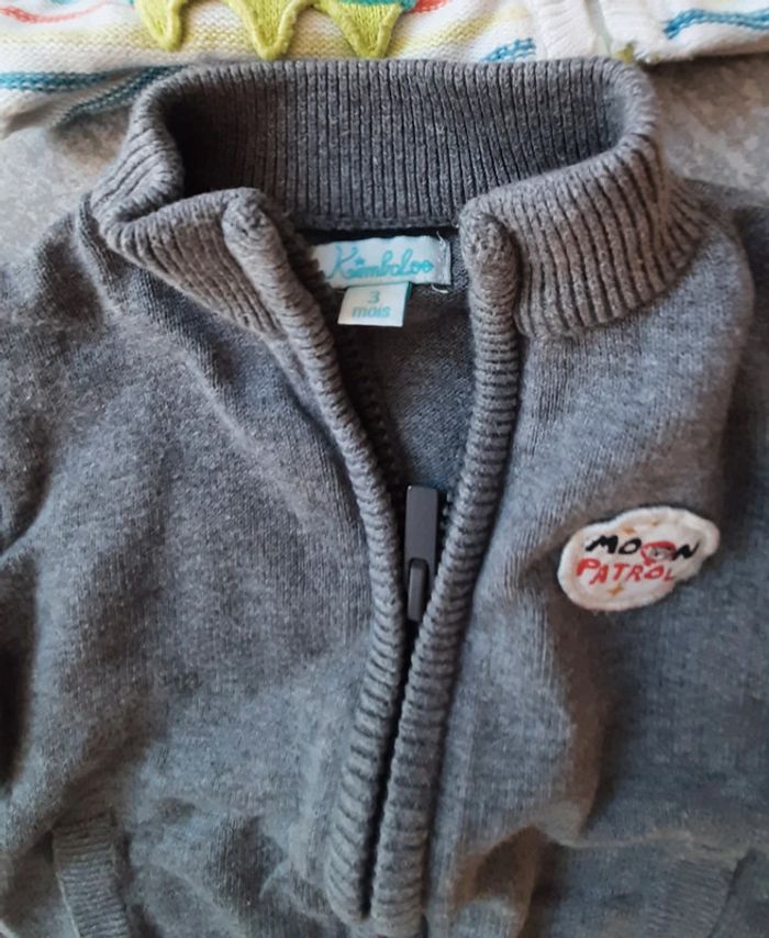 Le 4 gilets bébé garçon 3mois - photo numéro 4