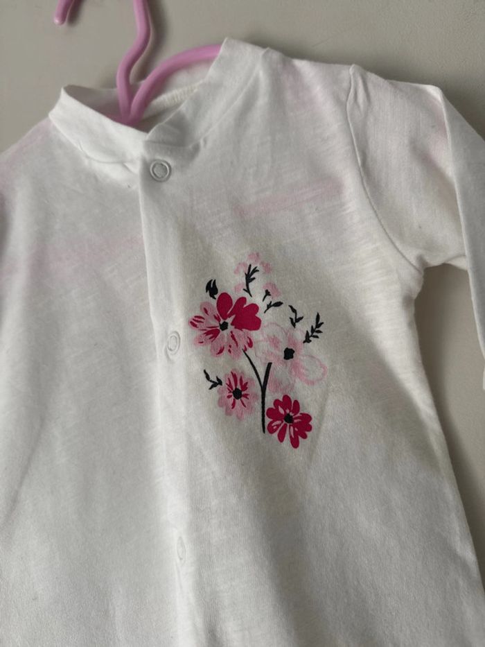 👶 pyjama fin bébé fille - 3 - 6 mois - 68 cm- necix’s- neuf avec étiquette - photo numéro 2
