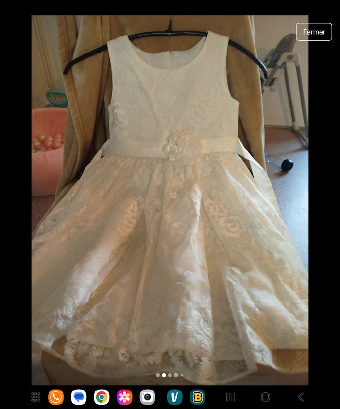 Robe de cérémonie 10 ans - photo numéro 2