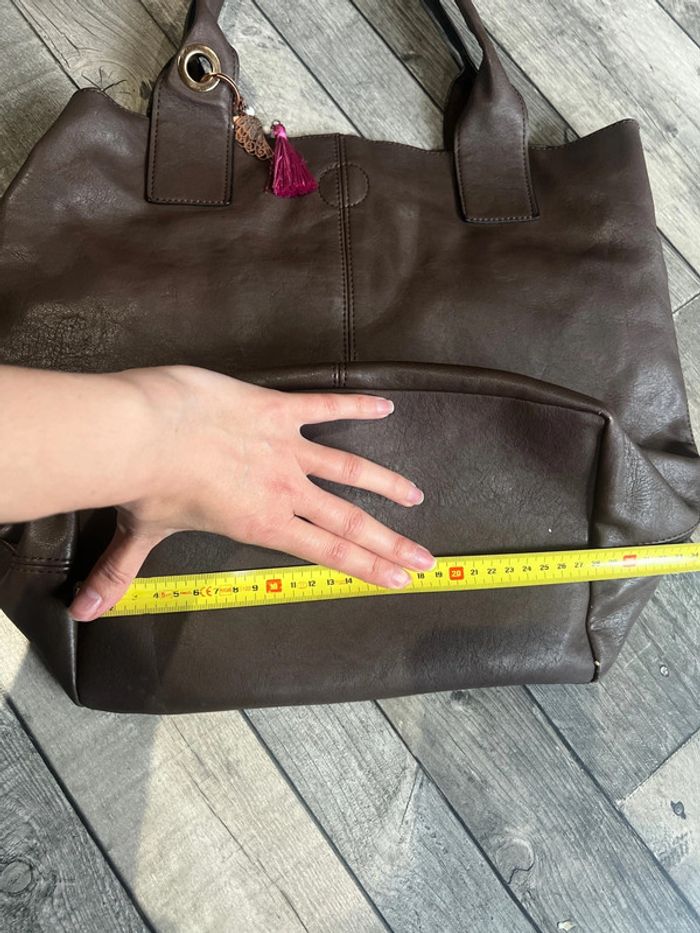Sac avec pochette intérieur plus porte monnaie . - photo numéro 4