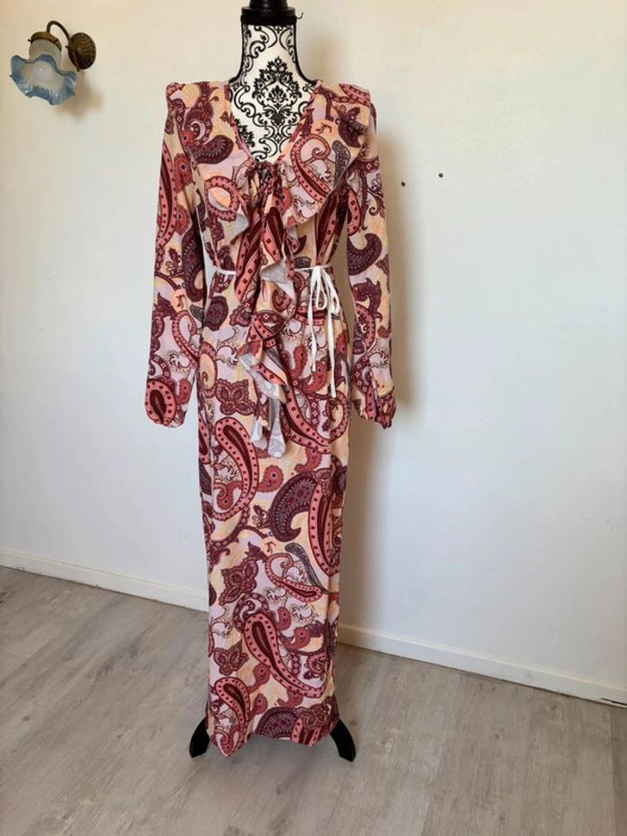 Robe d’été style bohème à manches longues - photo numéro 2