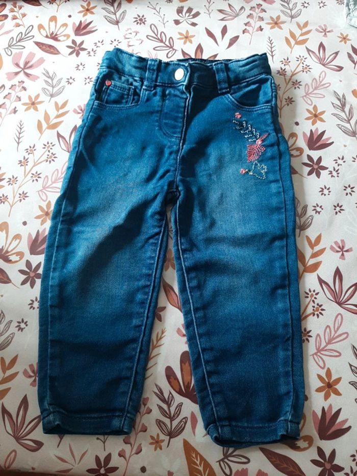 Jeans fille 18 mois