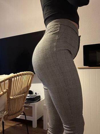 Pantalon Zara à carreaux taille M