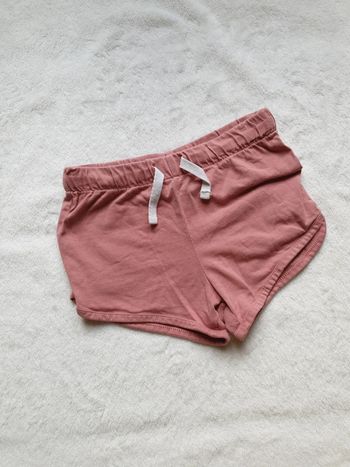 Short coton vieux rose