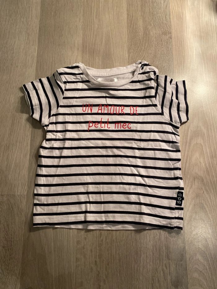 Marinière garçon 18 mois