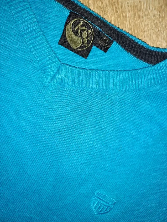 Pull garçon bleu 14 ans - photo numéro 4