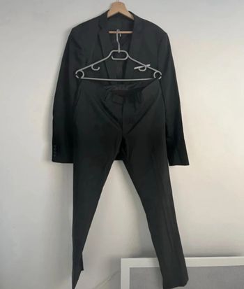 Costume CelioClub extra slim fit noir - Taille 50 (veste) / 44 (pantalon) Pour Homme