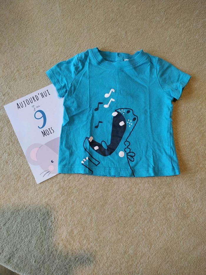 T-shirt manches courtes 9 mois