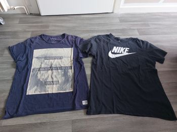 tee shirt 1 nike et 1 jack&Jones taille M