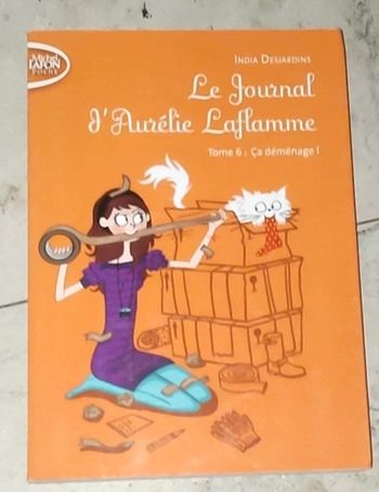 Livre le journal d'Aurélie Laflamme Tome 6