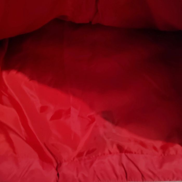 Doudoune rouge matelassée taille S/M, Denim - photo numéro 5