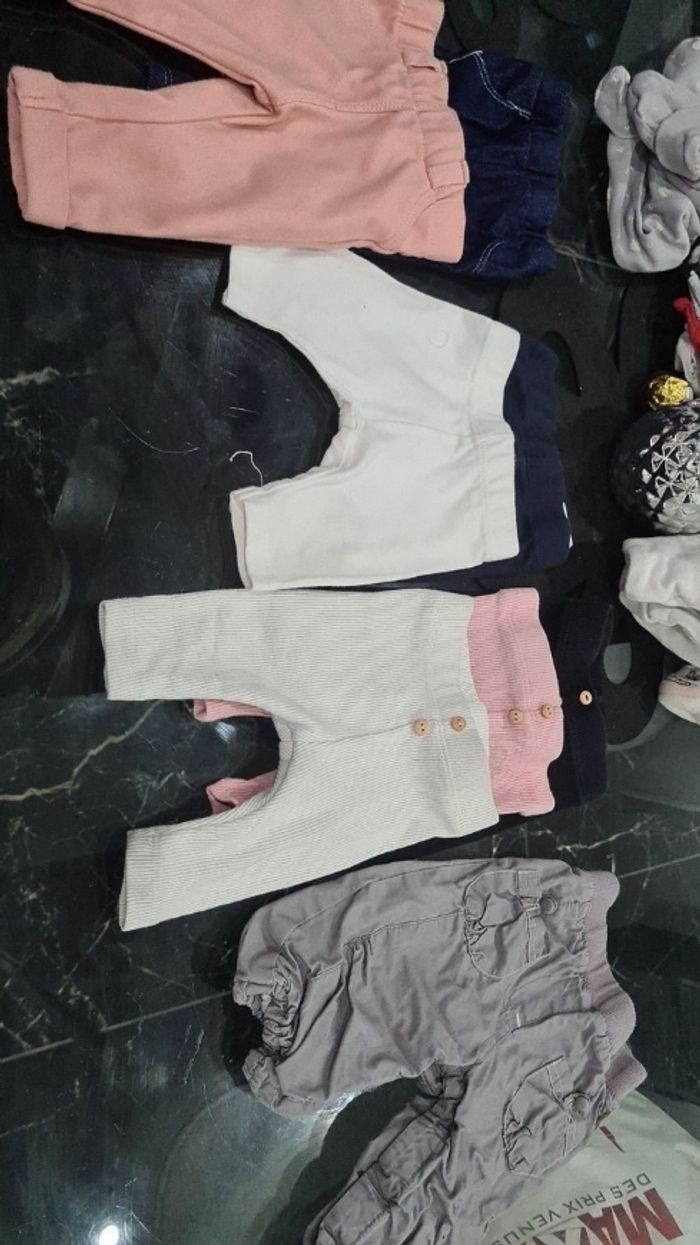 Pantalon bebe fille 1 mois