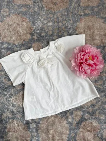 TEE shirt blanc fille
