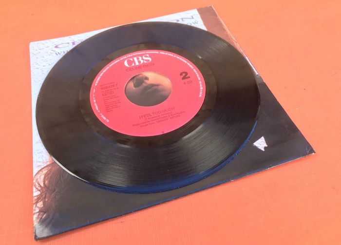 Vinyle 45 tours Céline Dion Where does my heart beat now (1990) CBS 6563257 - photo numéro 3