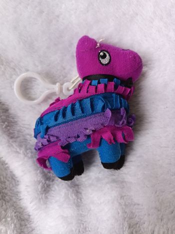 Porte-clé Peluche Lama Loot (Inspiration Fortnite) - 12 cm