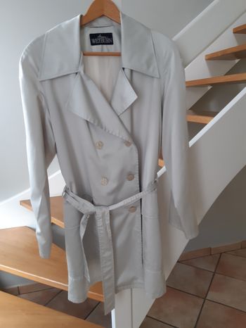 Vintage imperméable trench coat 42/44 Anne Weyburn