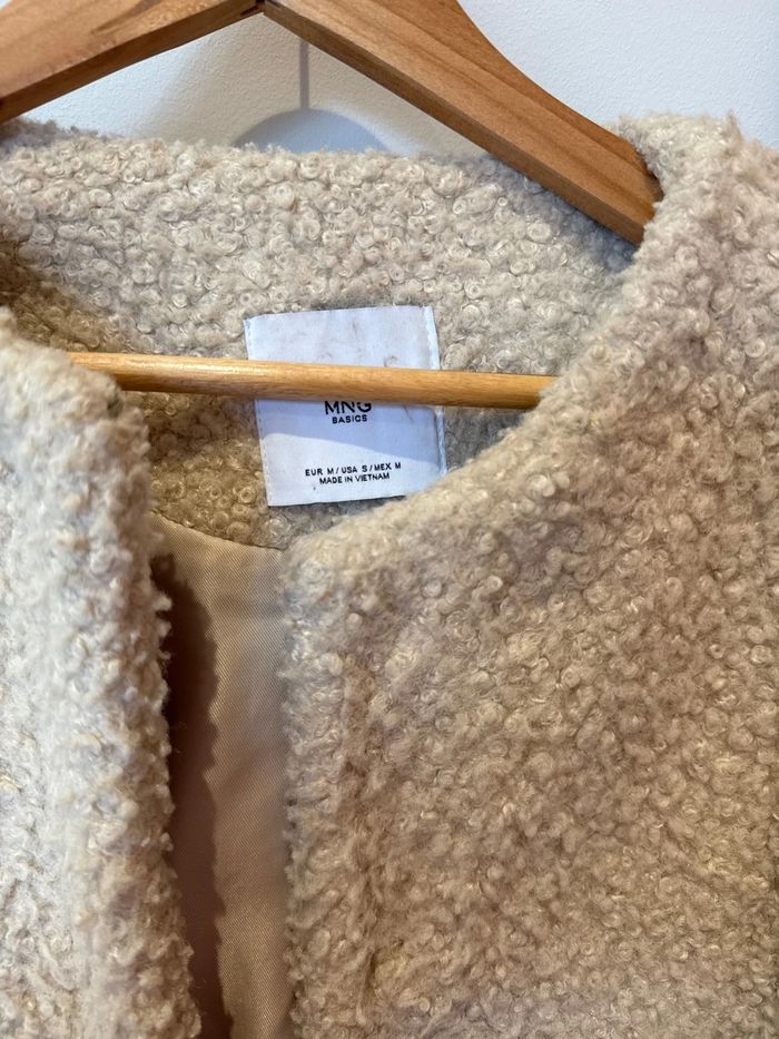 Manteau beige Mango - photo numéro 2