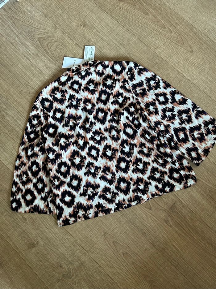 Blouse léopard neuve à manches longues Vila taille 36 (valeur 45€) - photo numéro 8