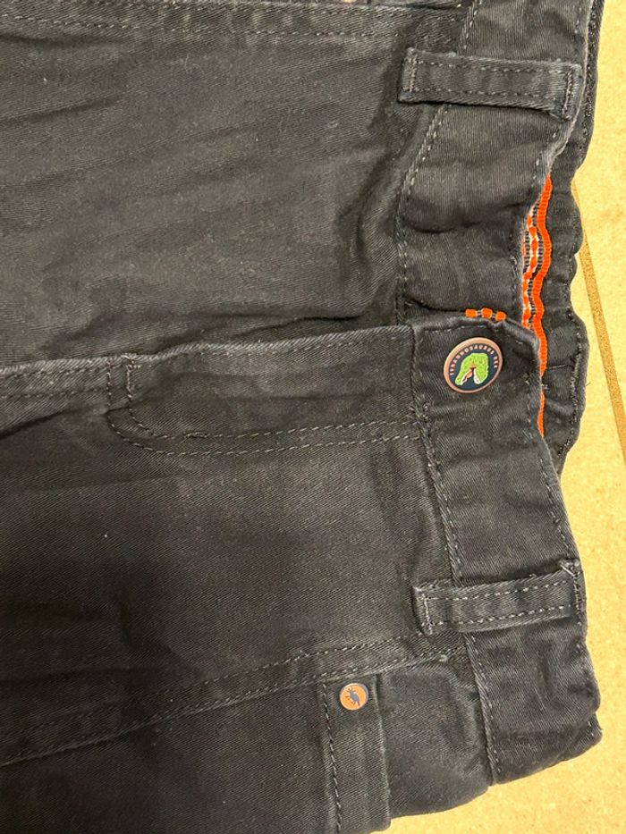 Pantalon coton bleu marine garçon Sergent Major taille 4 ans - photo numéro 7