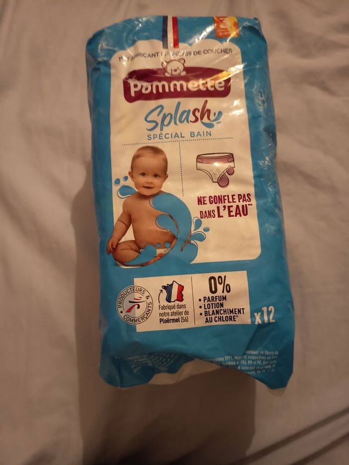 Prix des pommettes splash *12 taille 3 couches de bain