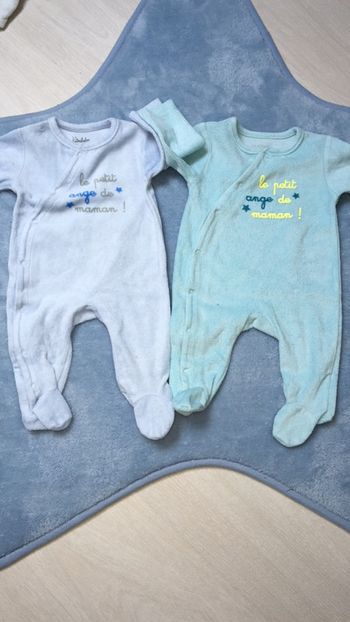 2 pyjamas 1 mois