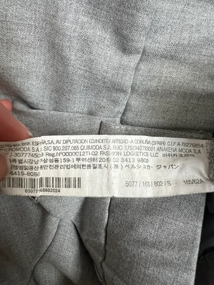 Pantalon droit Bershka femme - photo numéro 5