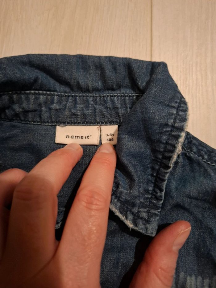 Chemise en jeans 3 ans - photo numéro 3