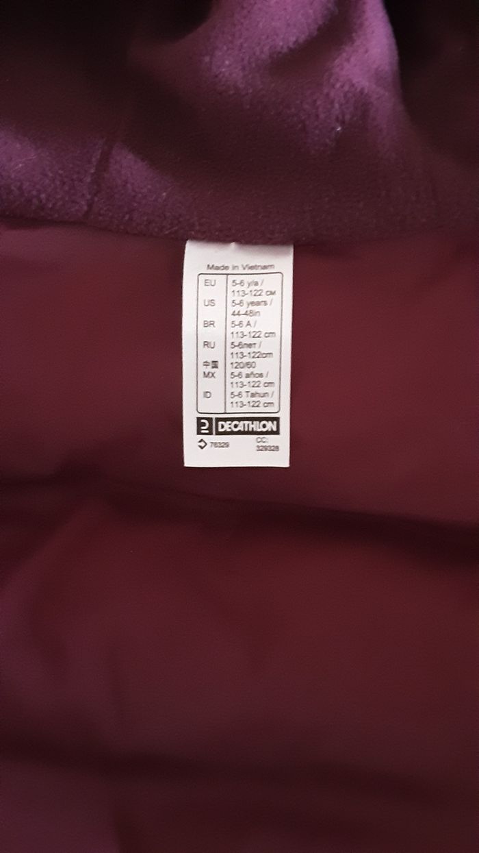 Veste sans manche fille 6ans - photo numéro 4