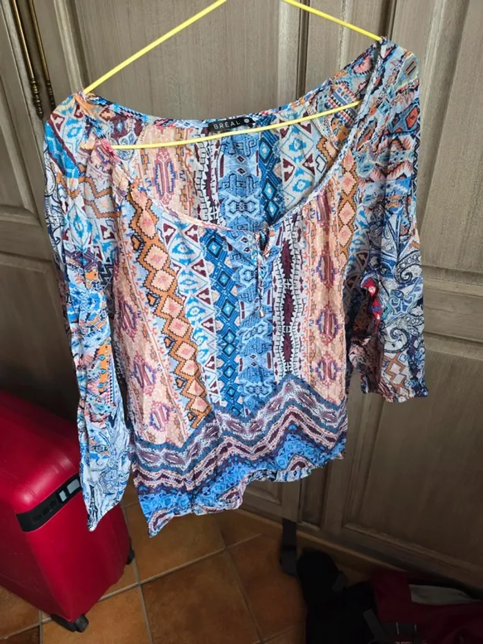 Blouse colorée breal taille 42 - photo numéro 4