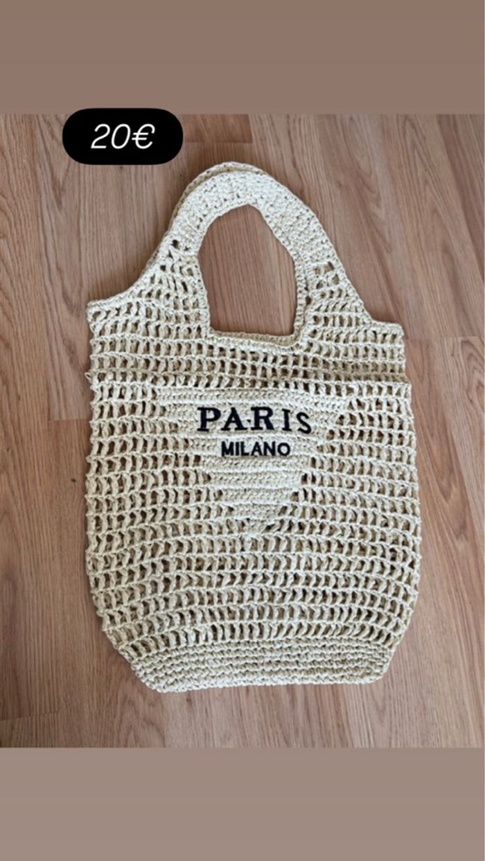 Sac Sac en paille - photo numéro 5