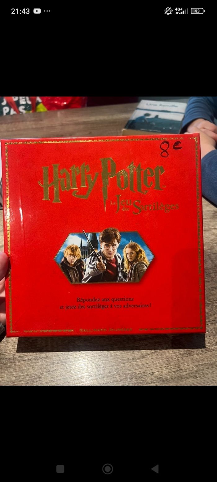 Vends jeux de société Harry Potter neuf - photo numéro 1