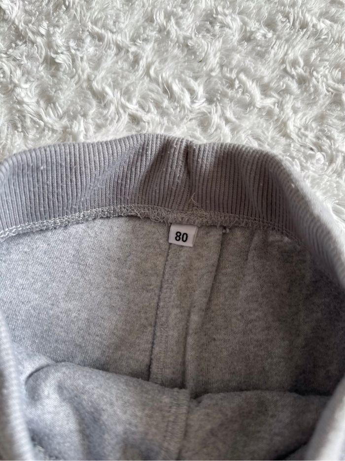Pantalon en velours gris 12 mois - photo numéro 3