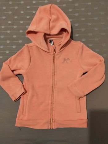 Sweat zippé orchestra 4 ans