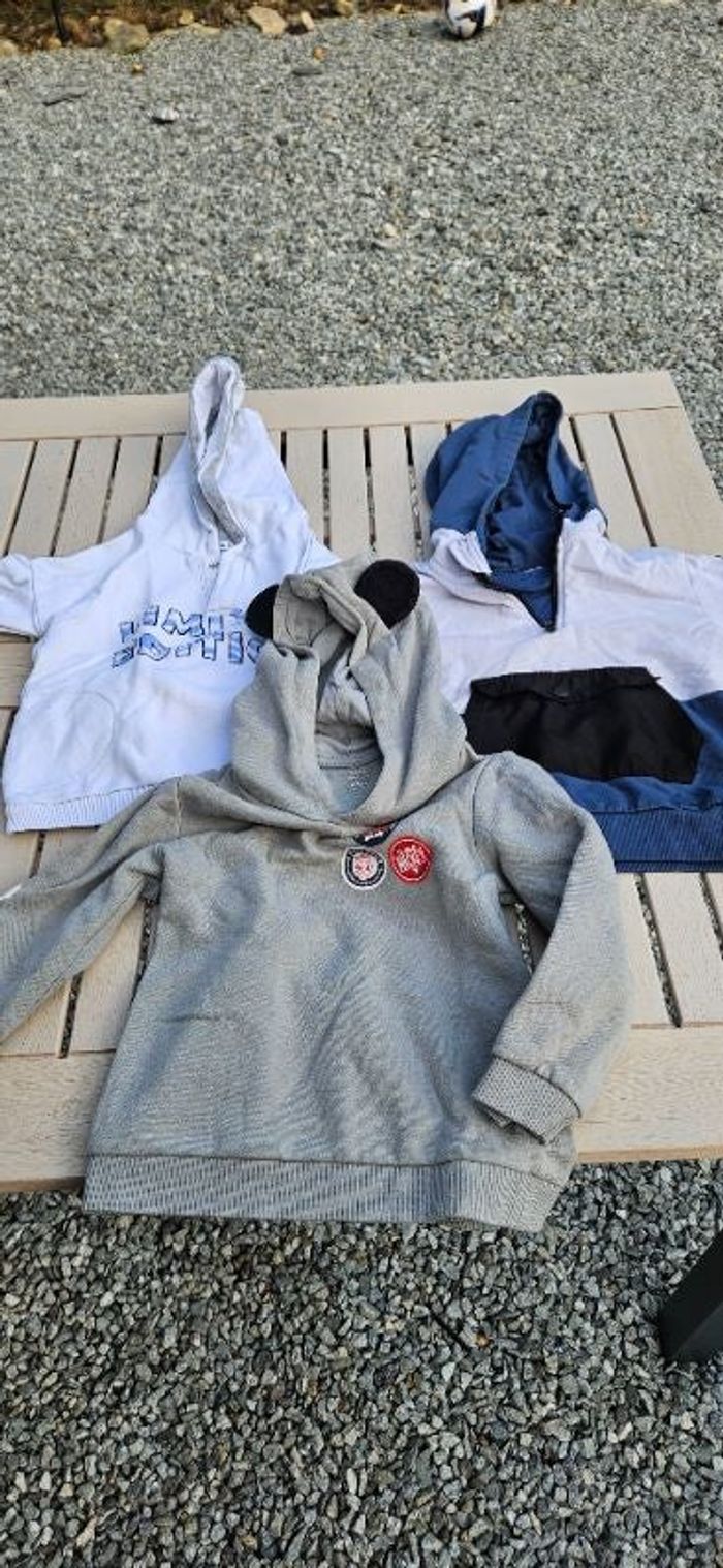 3 sweat a capuche