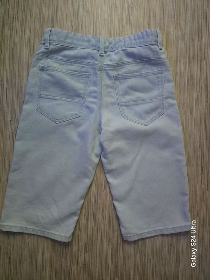 Short en jean bleu clair - TAO - Taille 12 ans - photo numéro 3