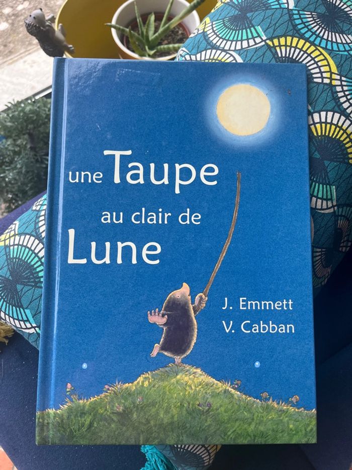 livre une taupe au clair de la lune