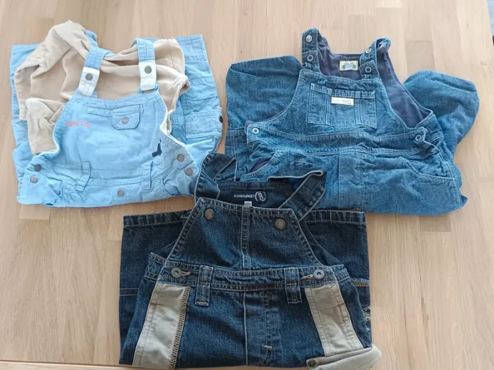 Lot de salopette taille 6 mois