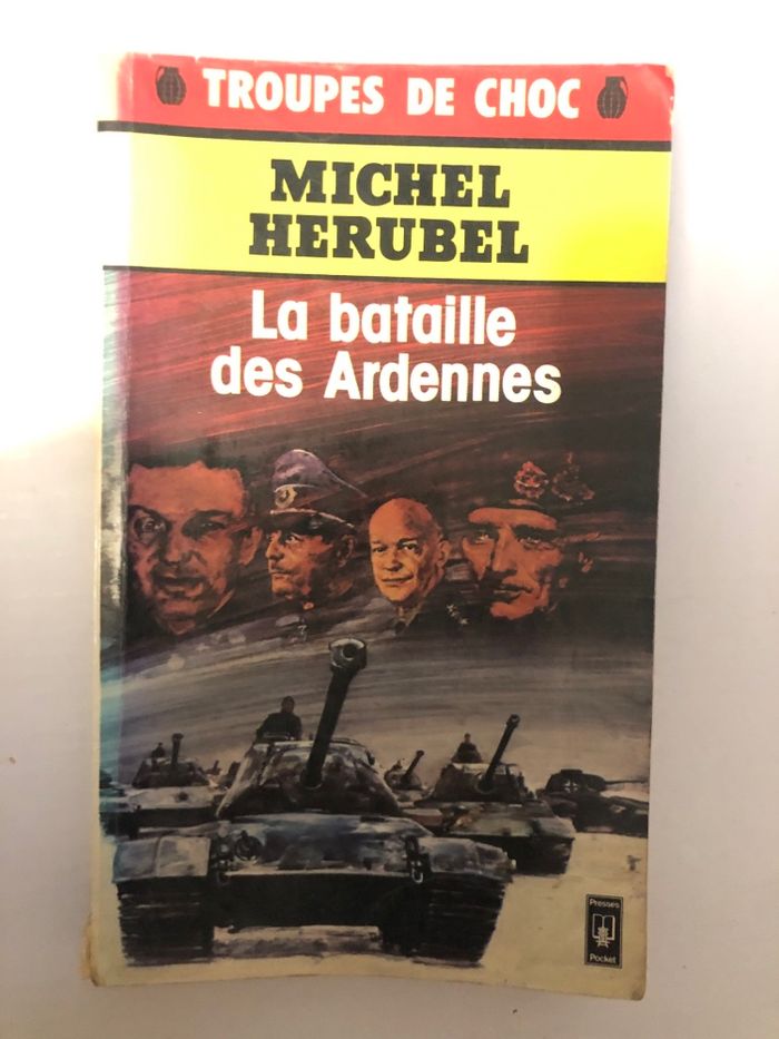 Livre La bataille des Ardennes Michel Herubel