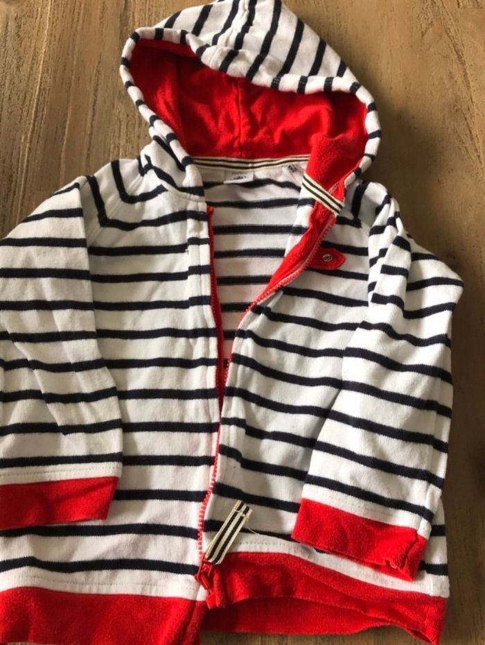 Gilet petit bateau 24 mois