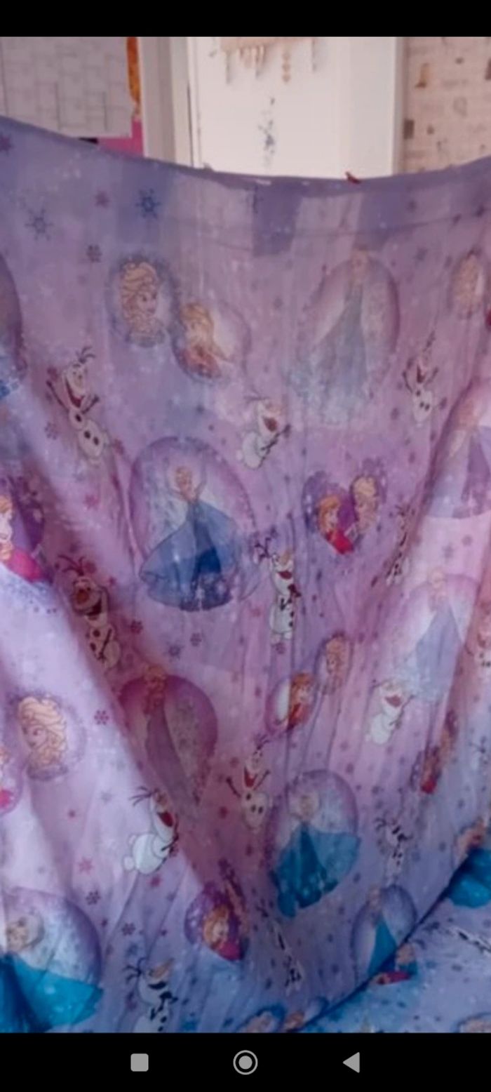 Rideaux reine des neiges