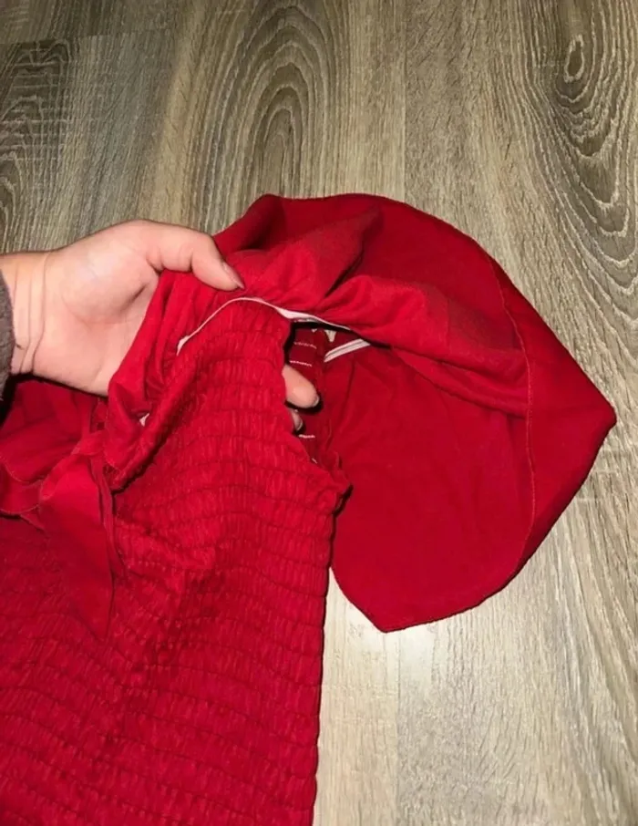 Robe rouge moulante femme T38 Shein - photo numéro 5