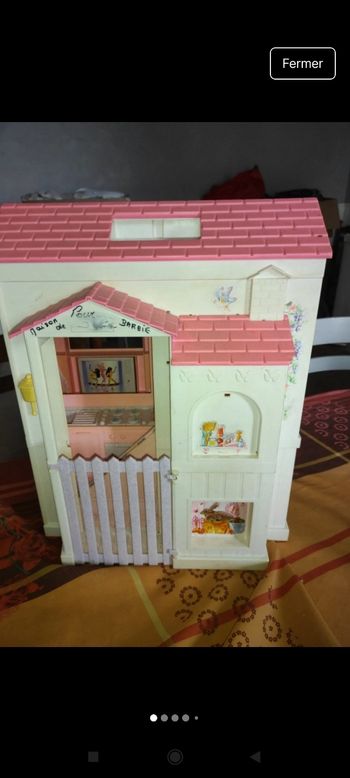 Maison barbie Mattel pliable vintage