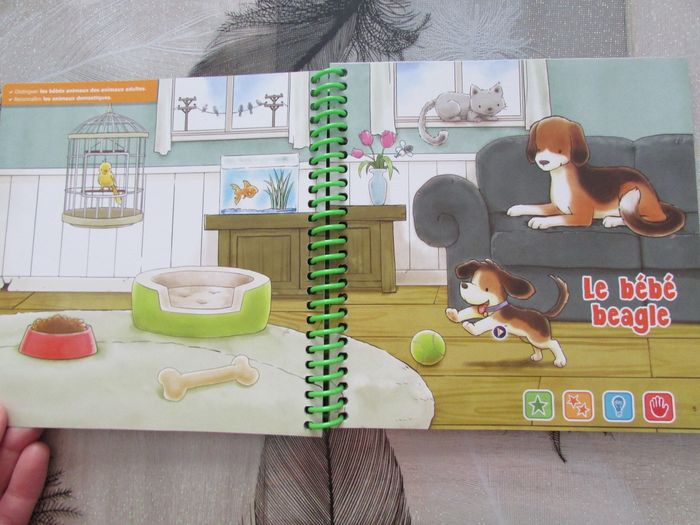 Livre MagiBook Vtech niveau Les bébés animaux - photo numéro 2
