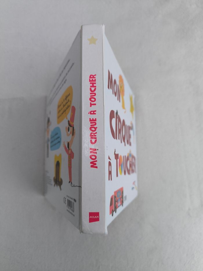 Livre Mon cirque à toucher Milan - photo numéro 8
