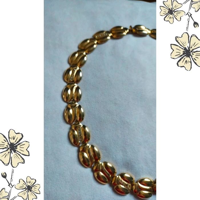 Collier vintage doré sculpté – Élégance rétro - photo numéro 18