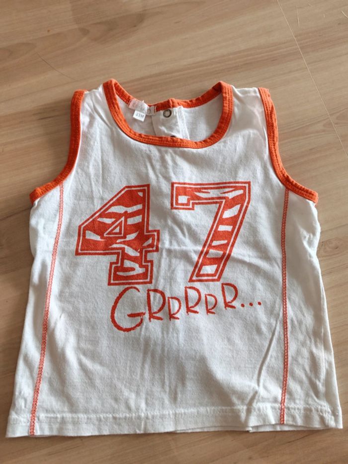 T shirt sans manches 23 mois Kimadi