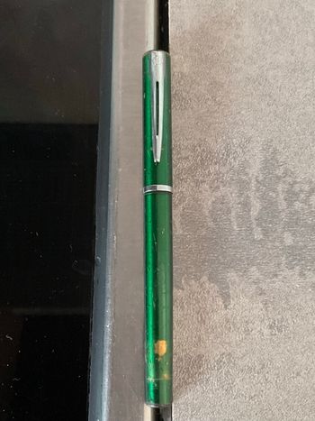 Stylo  plume, Waterman, vert bouteille