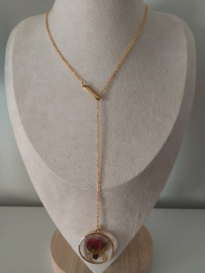 Collier fleur - photo numéro 2